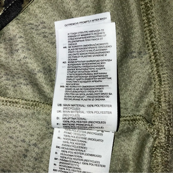 Adidas Primeblue Olive Orbit Army Green Black Tennis Pickleball Dress Sz Medium - Picture 11 of 13